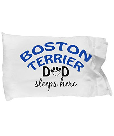 Boston Terrier Mom and Dad Pillow Cases