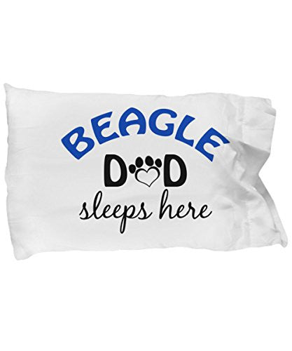 Beagle Mom and Dad Pillow Cases