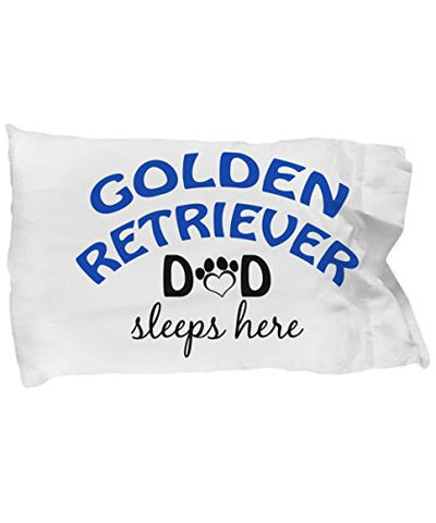 Golden Retriever Mom and Dad Pillow Cases