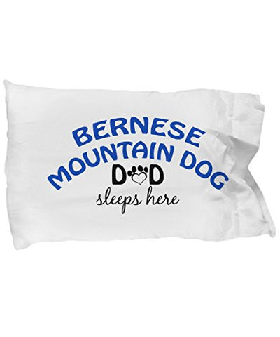 Bernese Mountain Dog Mom and Dad Pillow Cases