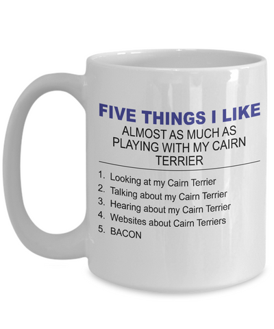 Five Thing I Like About My Cairn Terrier - Dogs Make Me Happy - 3