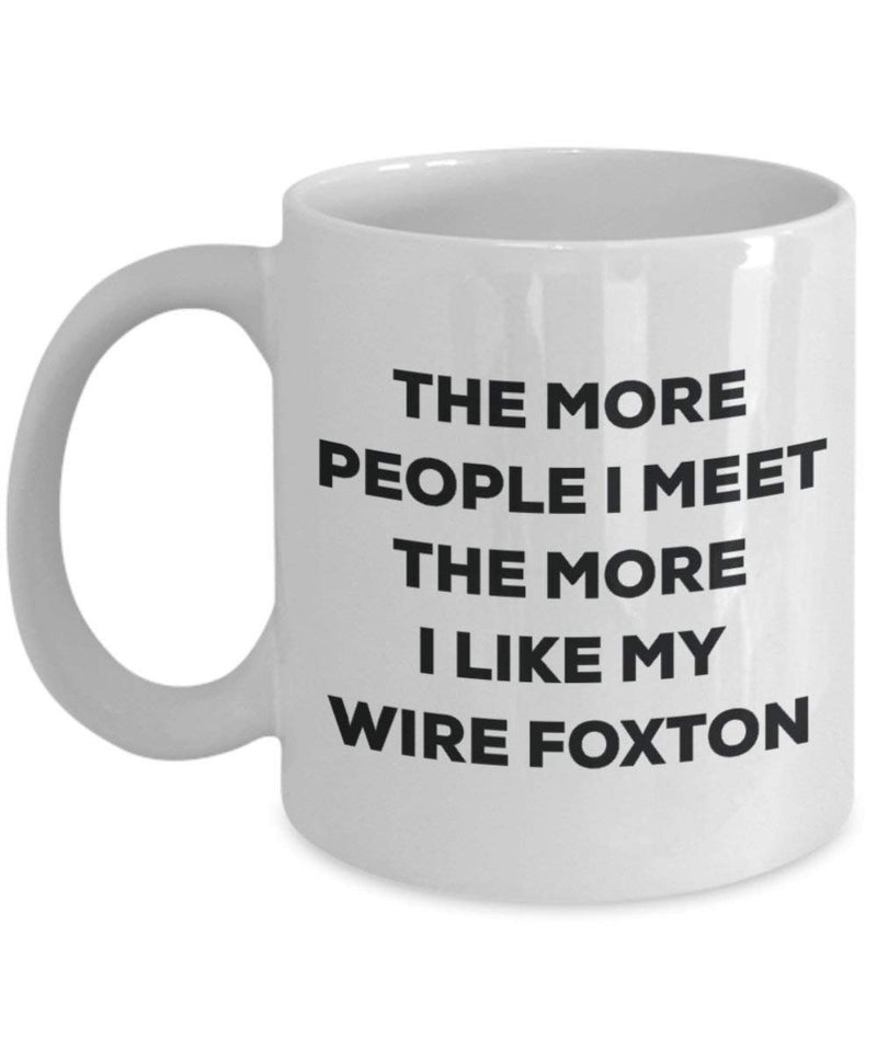 The more people I meet the more I like my Wire Foxton Mug