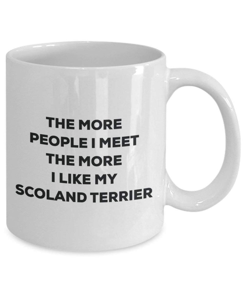 The more people I meet the more I like my Scoland Terrier Mug