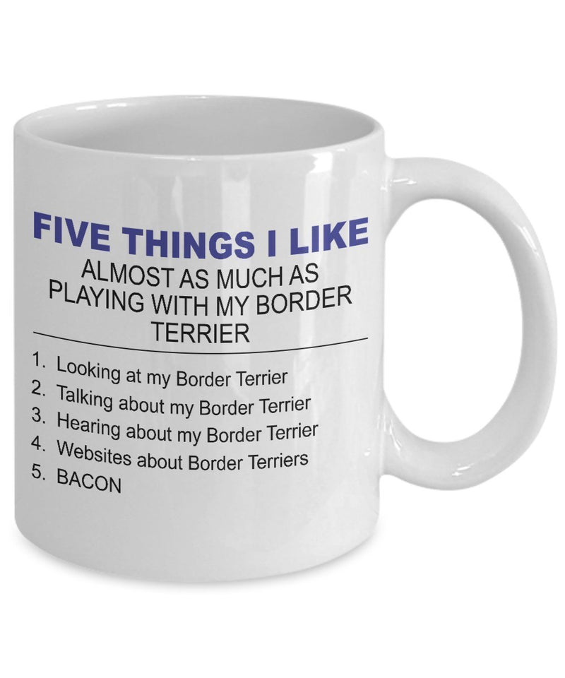 Five Thing I Like About My Border Terriers