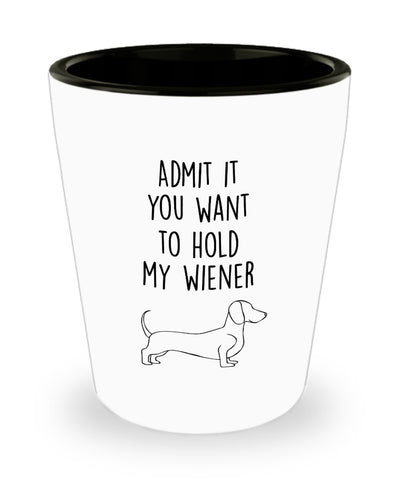 Daschund Shot glass - Wiener Shots- Daschund gift ideas for men/ women/ birthday/lover