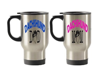 Dachshund Dad and Mom dog gift idea (Couple)